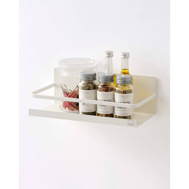 Yamazaki USA Yamazaki Home Magnetic Spice Rack Steel Magnetic